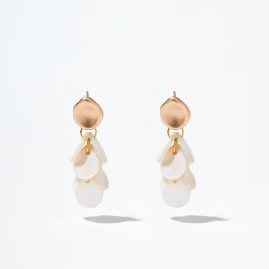 Golden Shell Earrings