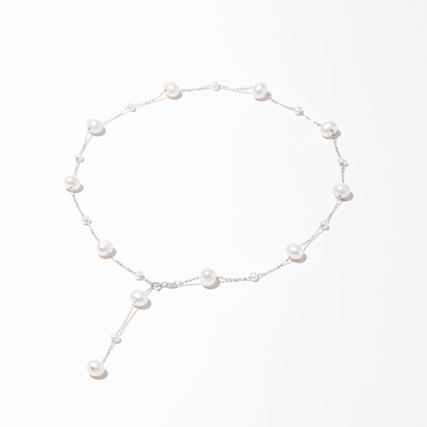 Starry Stars Pearl Necklace