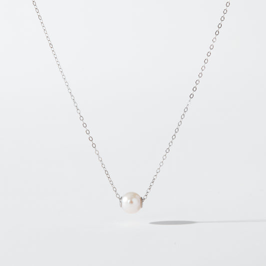 Floating Pearl Necklace