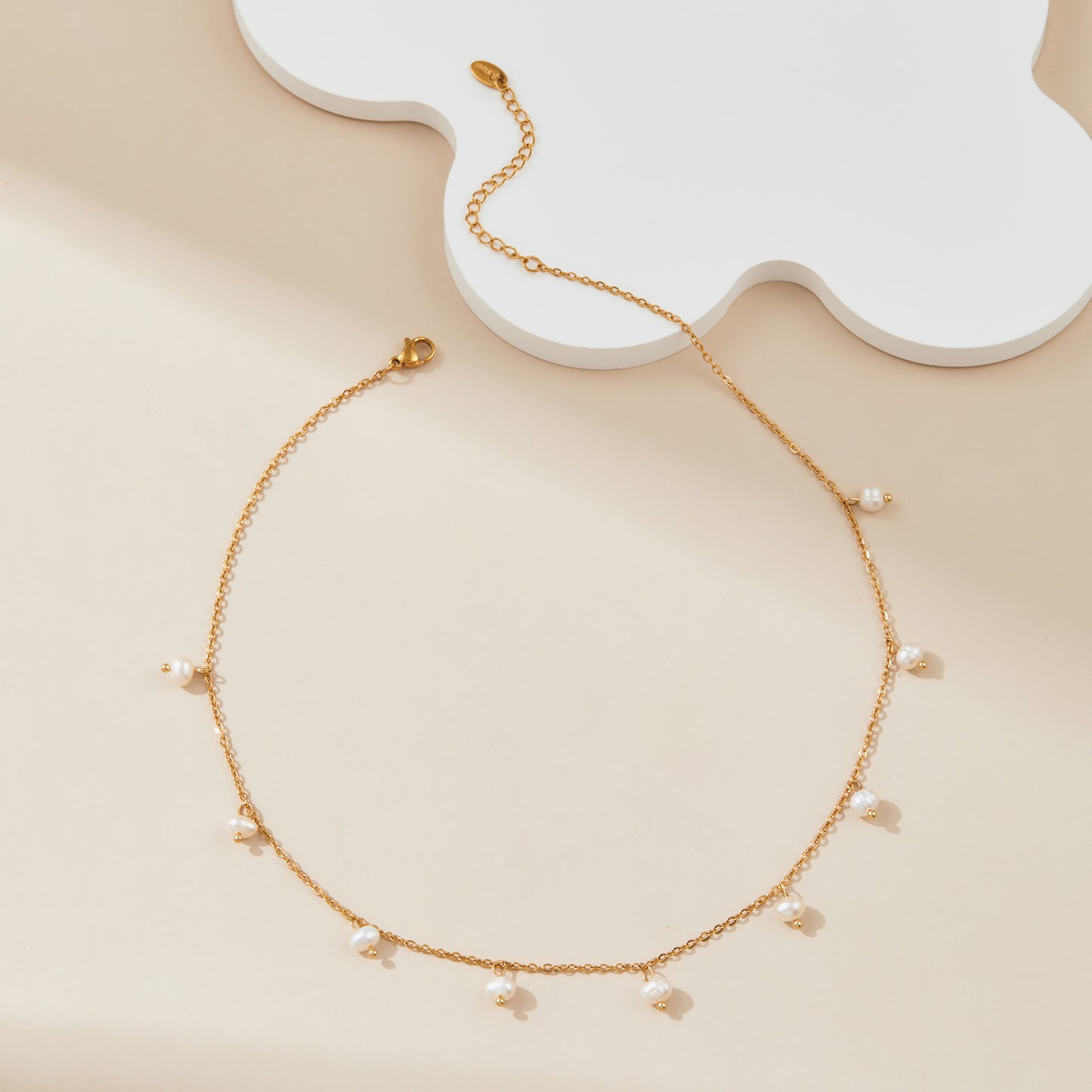 Starry star necklace stainless steel version