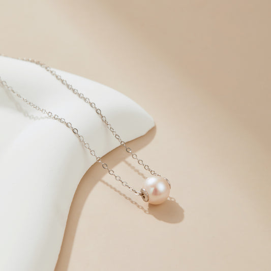 Floating Pearl Necklace