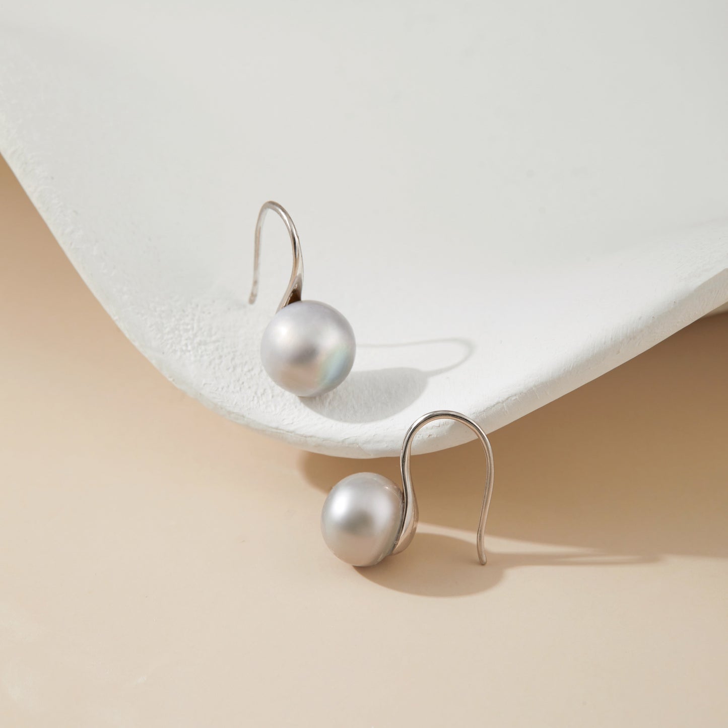 High Heels on Grey Pearls