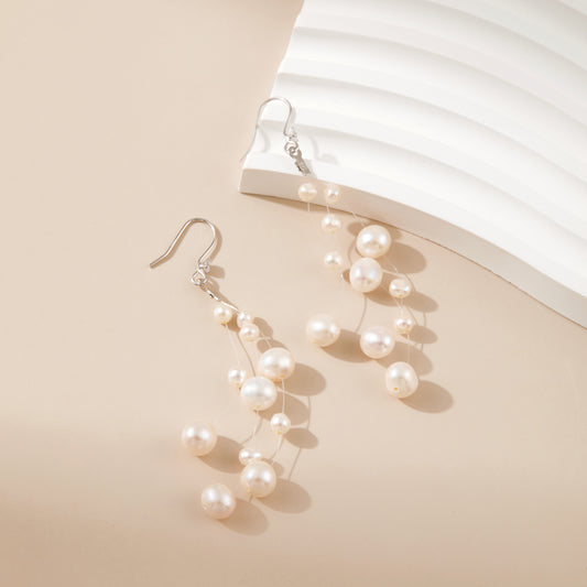 Starry star earrings