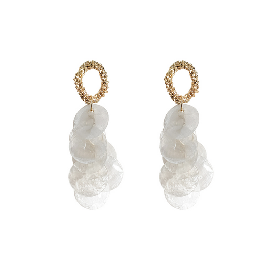 Seashell Cascade Earrings