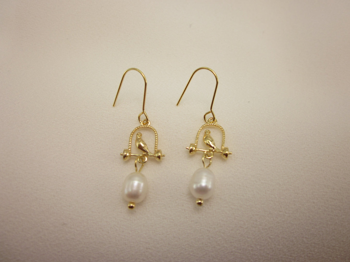 Birdie Pearl Earrings