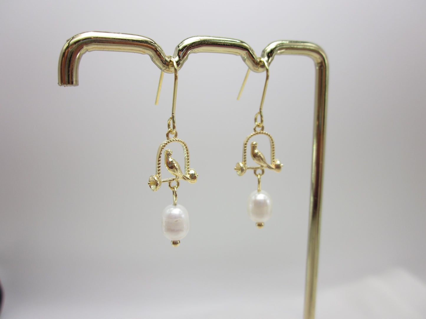 Birdie Pearl Earrings