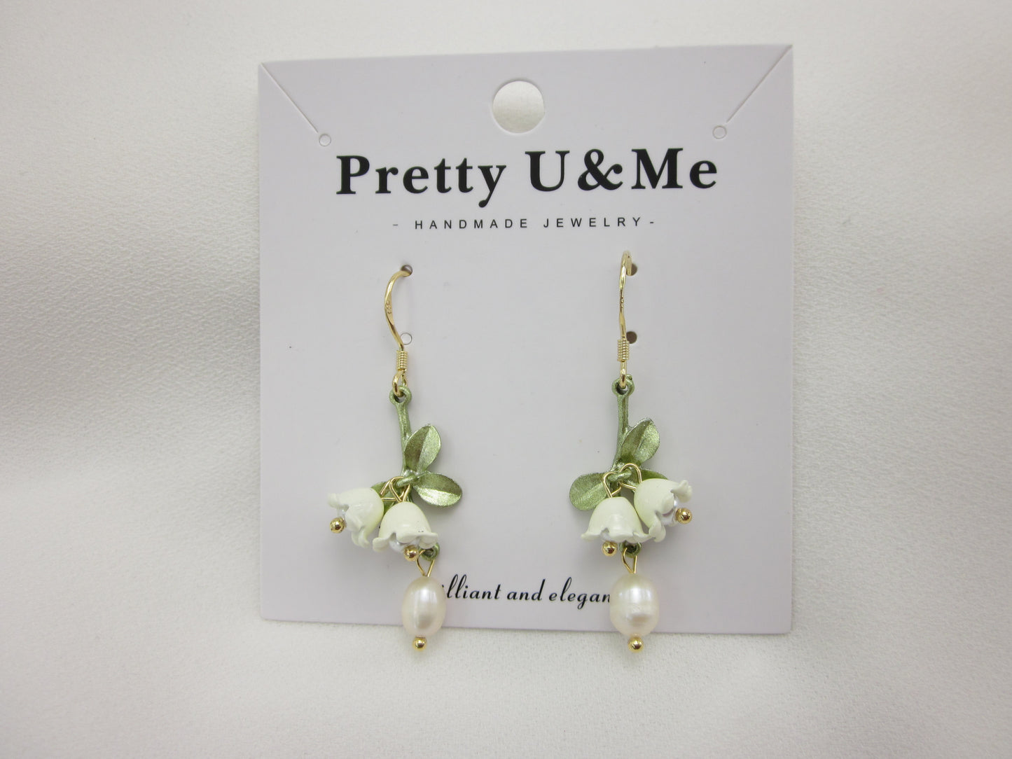 Lily Of The Valley Pearl Earrings