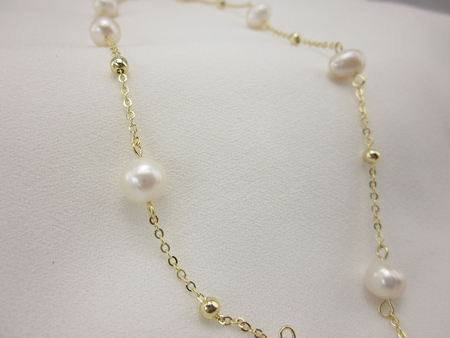 Starry Stars Pearl Necklace
