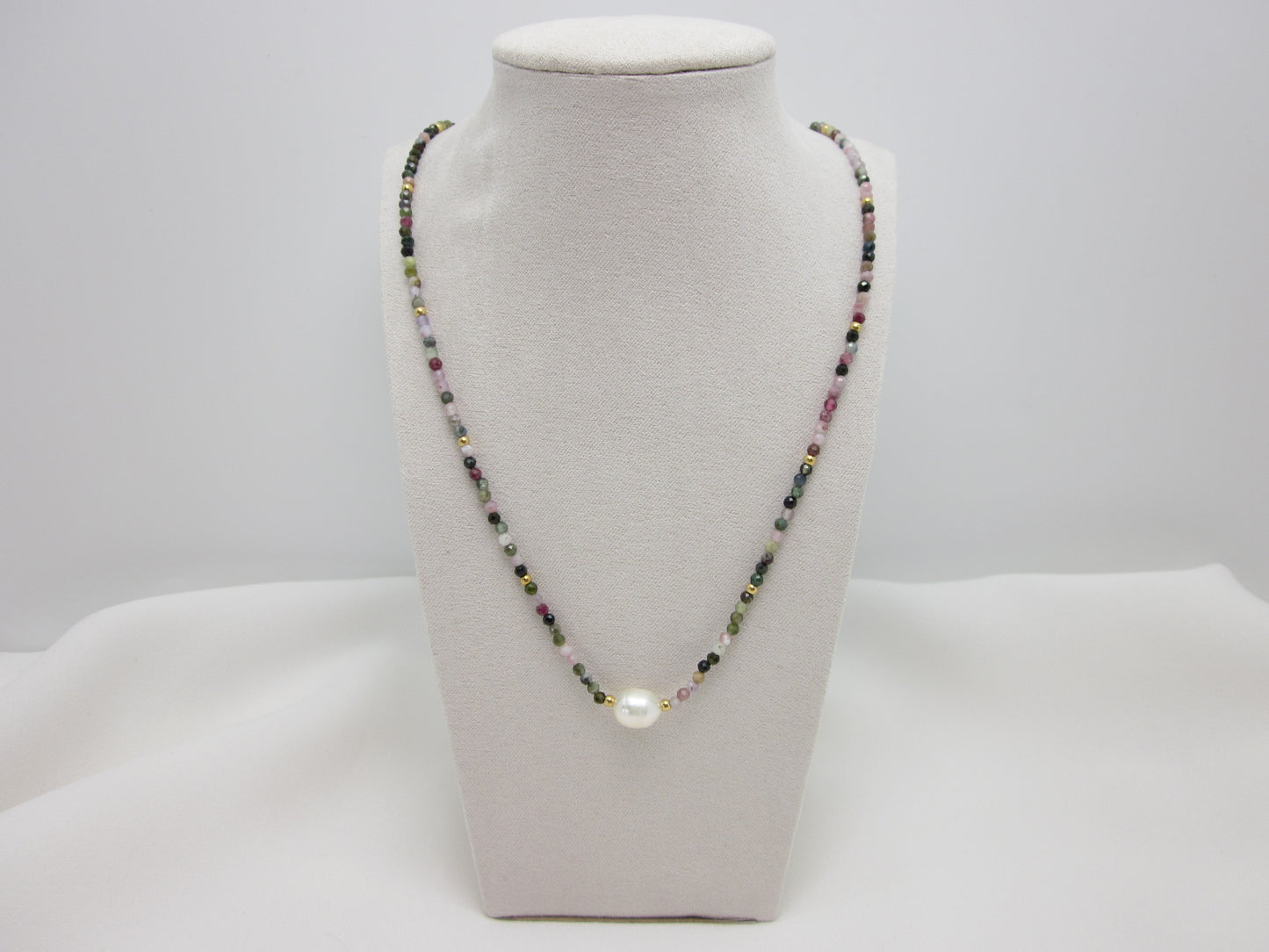 Tourmaline Pearl Necklace