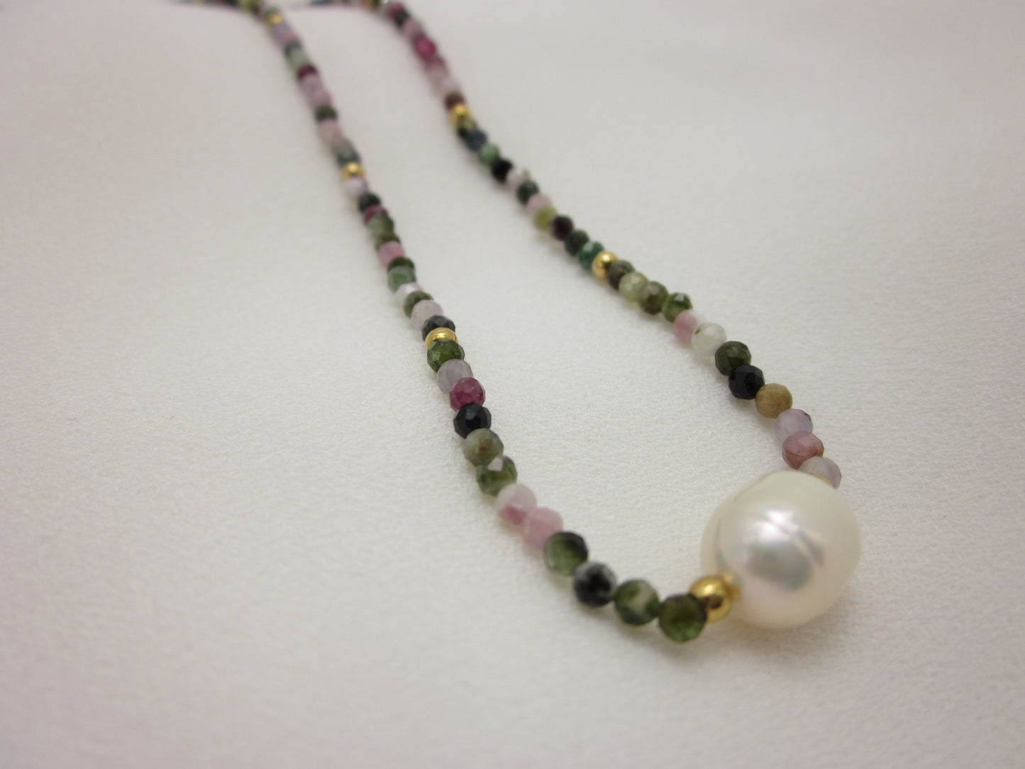 Tourmaline Pearl Necklace