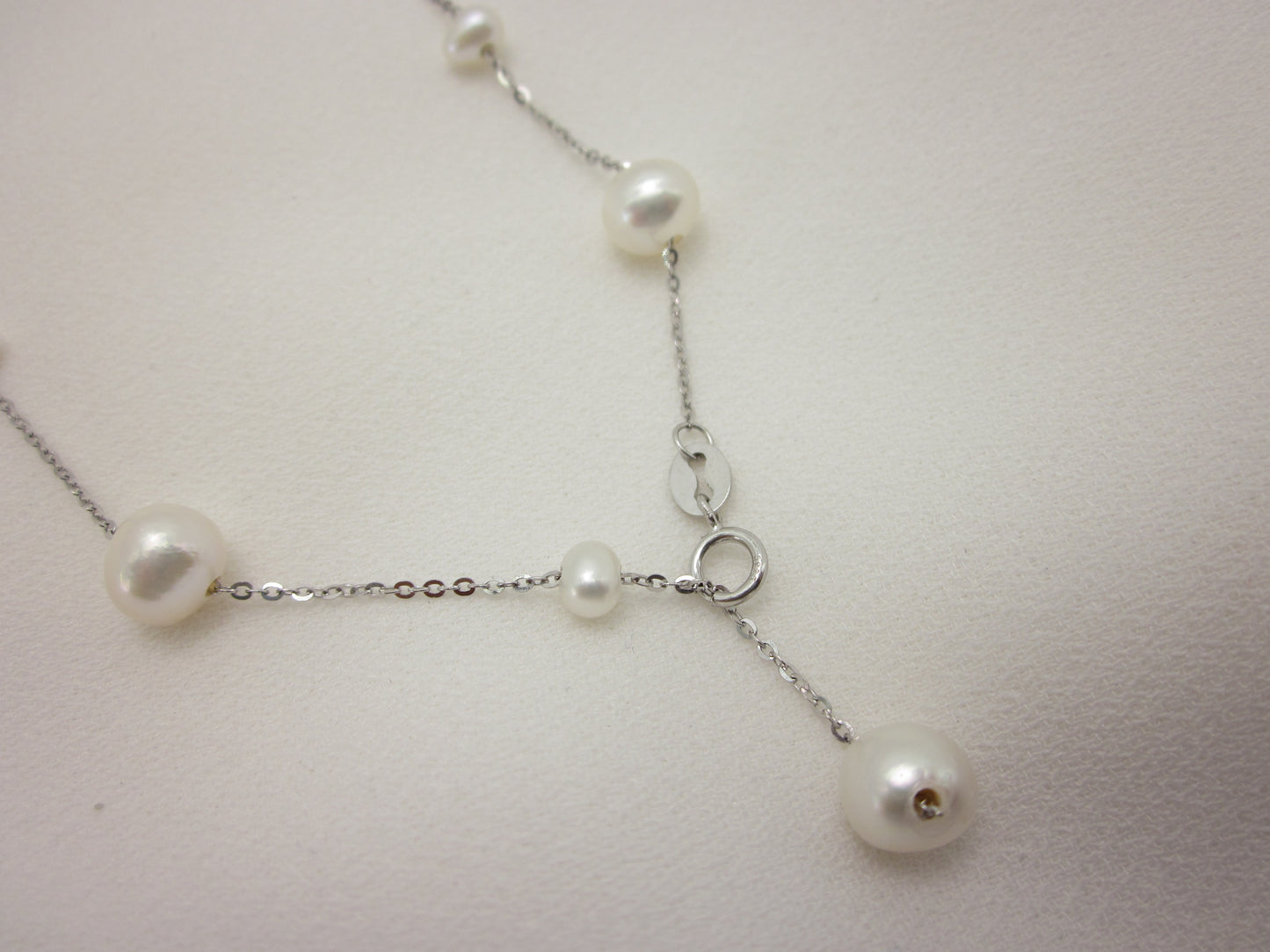 Starry Stars Pearl Necklace