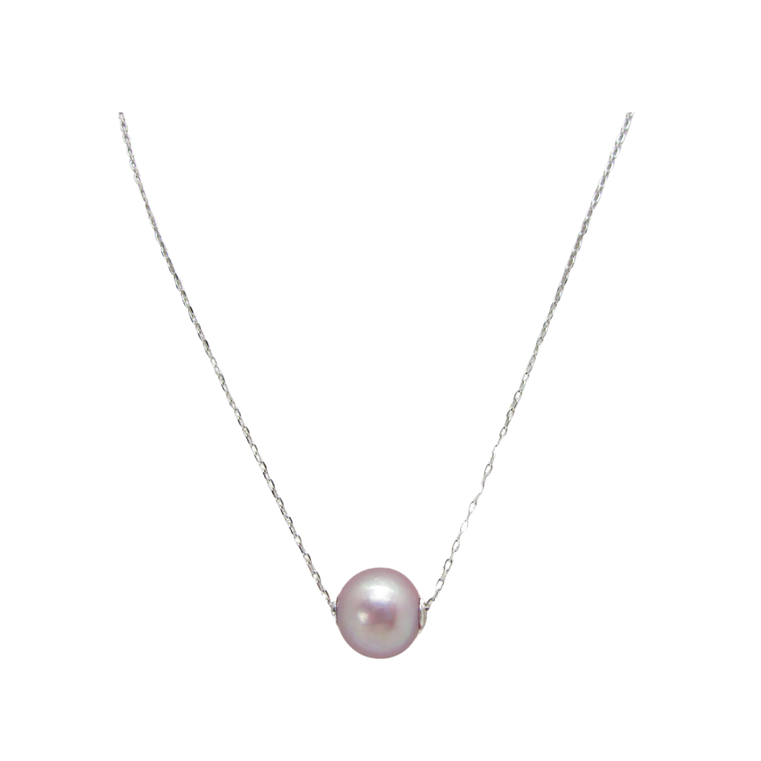 Floating Edison Pearl Necklace