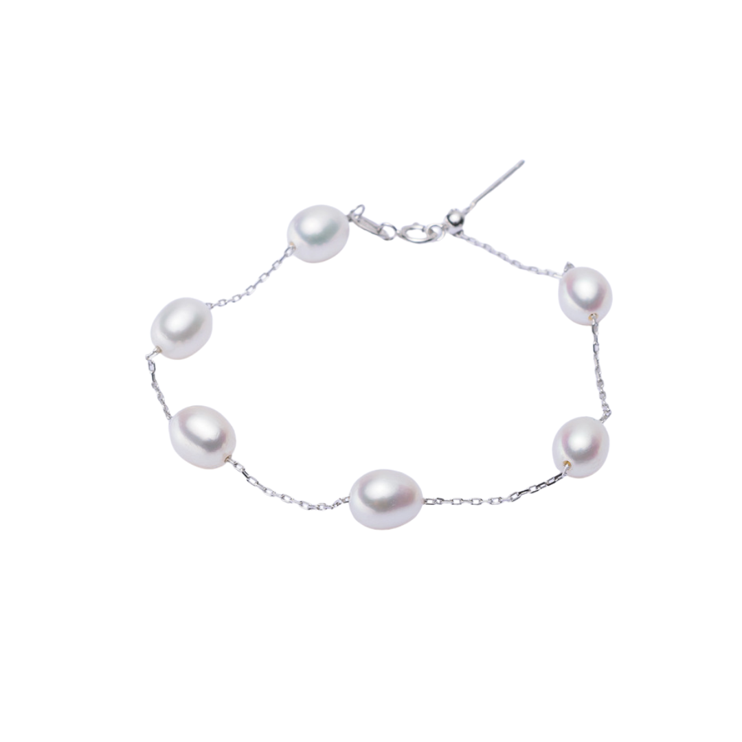 Starry Stars Pearl Bracelet