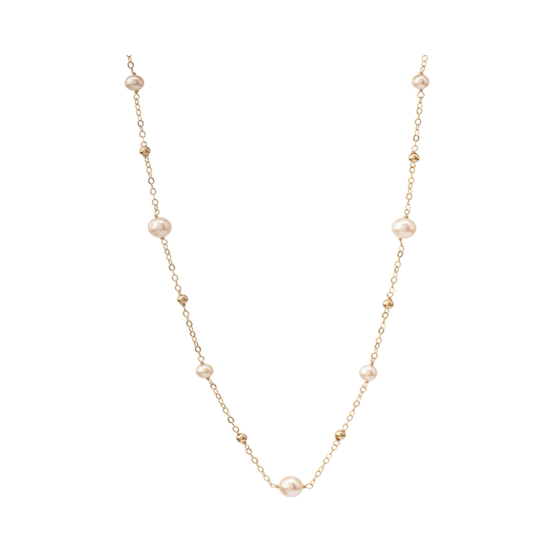 Starry Stars Pearl Necklace